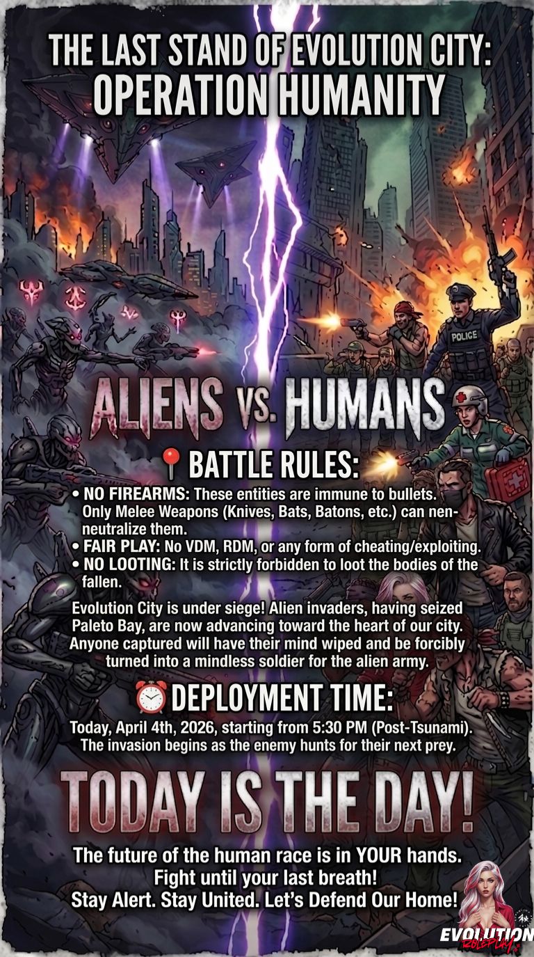 THE LAST STAND OF EVOLUTION CITY:OPERATION HUMANITY:11121: